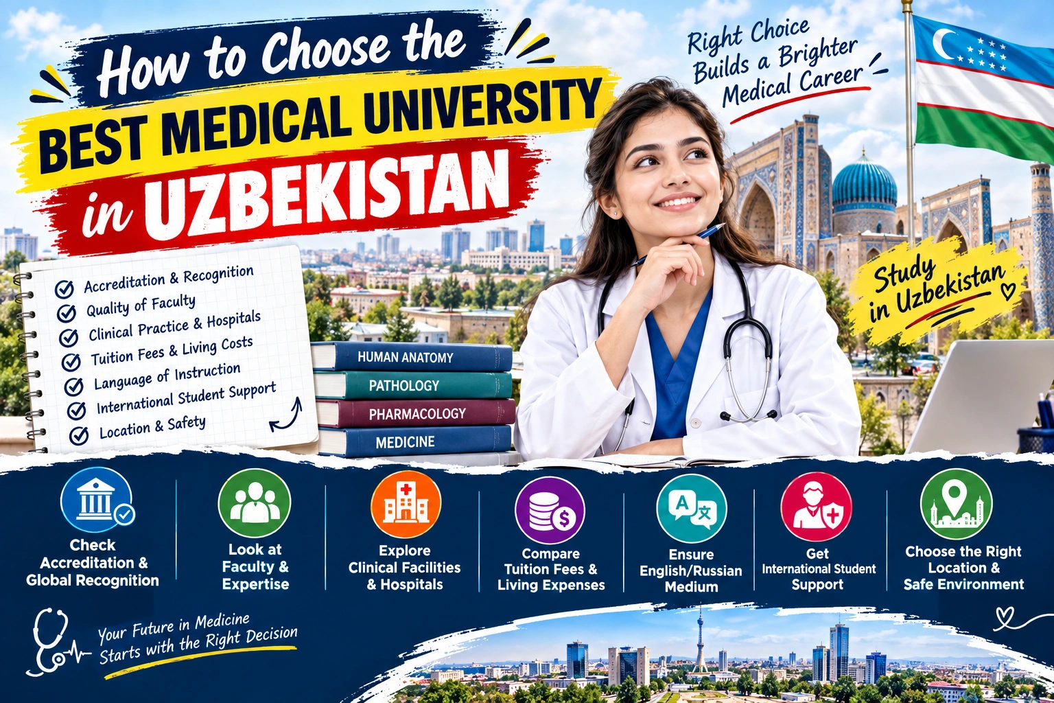 How to Choose the Best Medical University in Uzbekistan